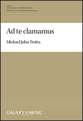 Ad Te Clamamus SATB choral sheet music cover
